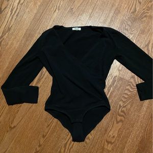 Madewell v neck bodysuit
